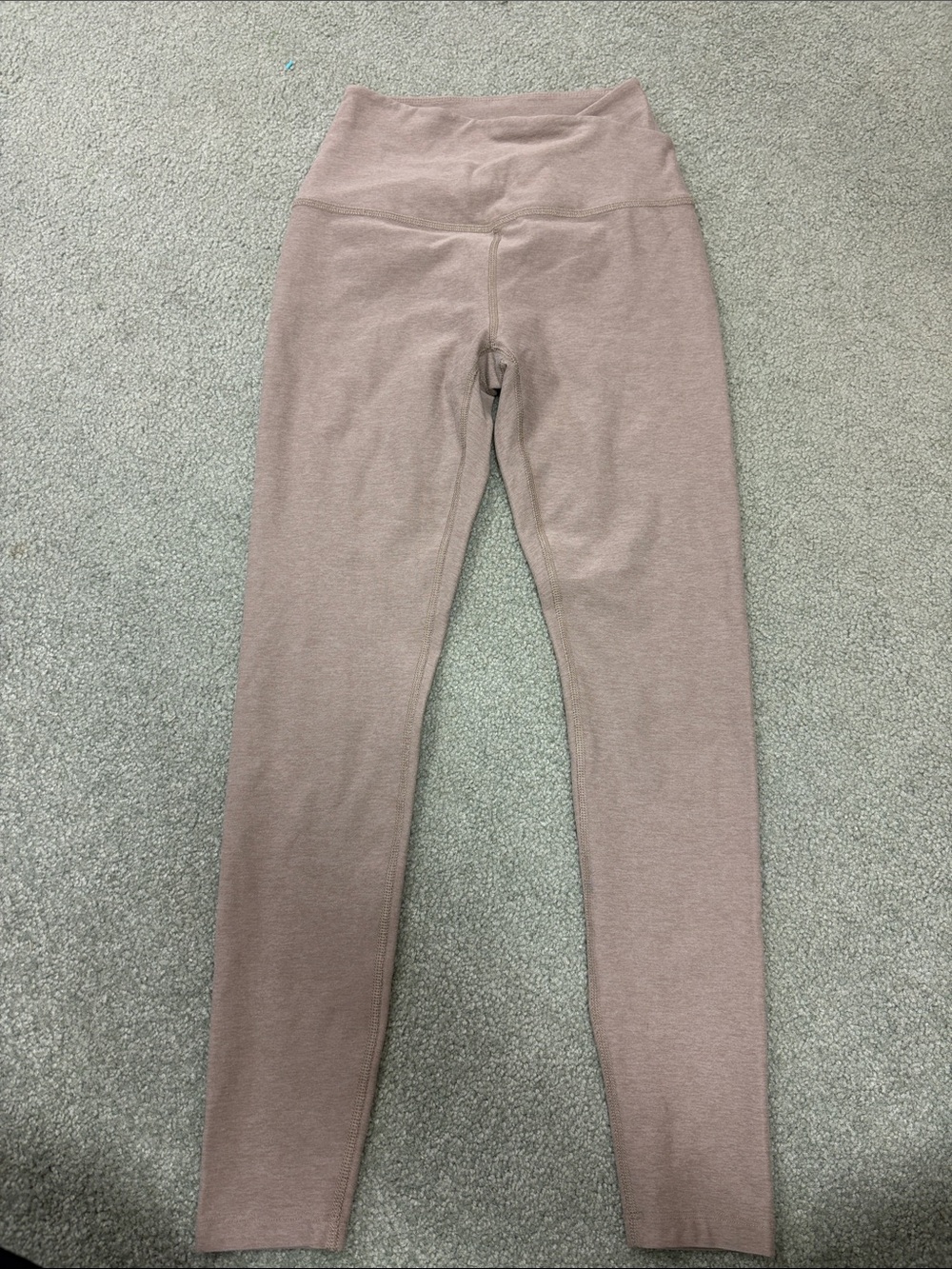 Beyond Yoga Seamless High-Rise Leggings in Dusty Rose